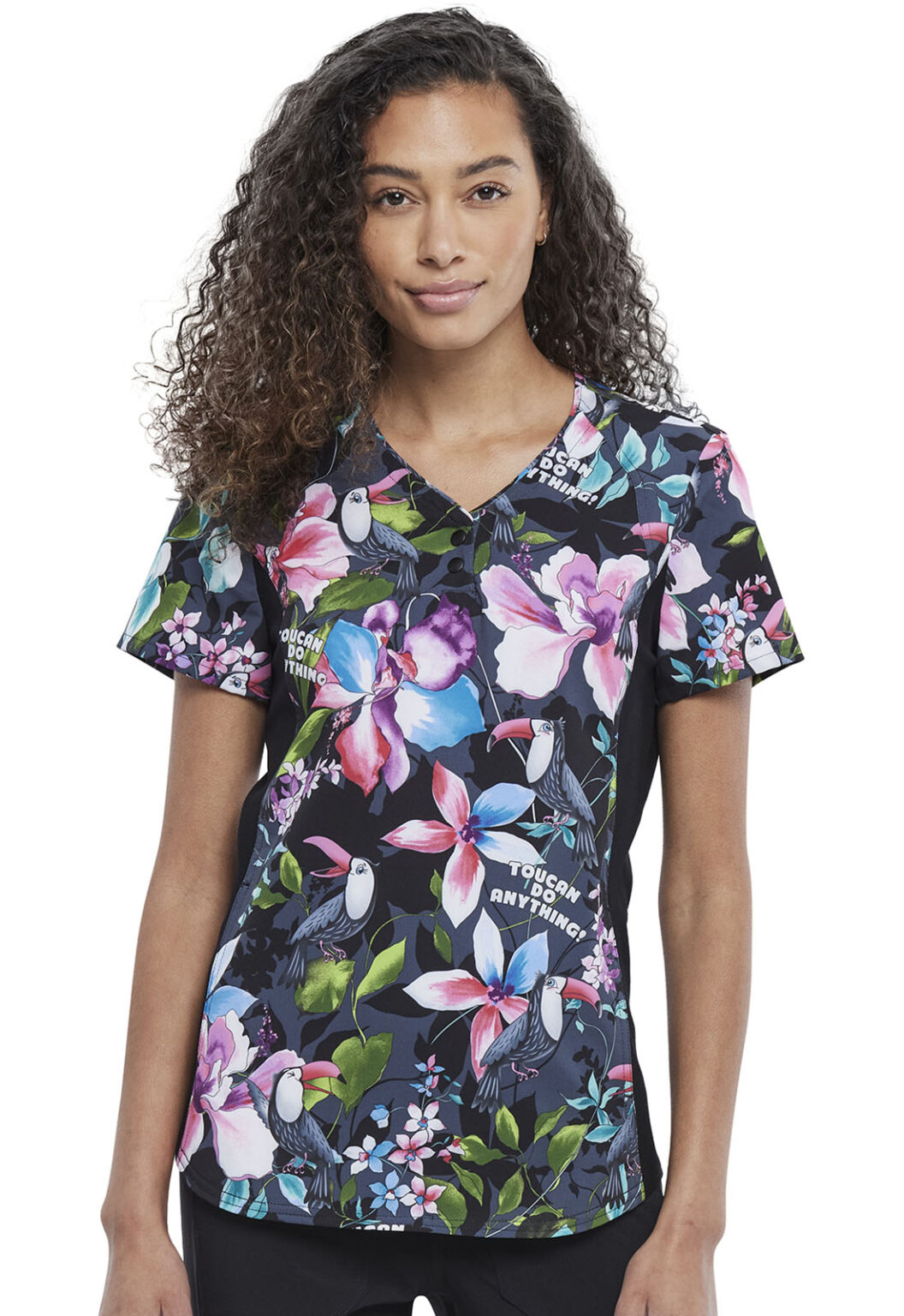 CK732 TUCN Print top-Toucan do anything - Medeleq